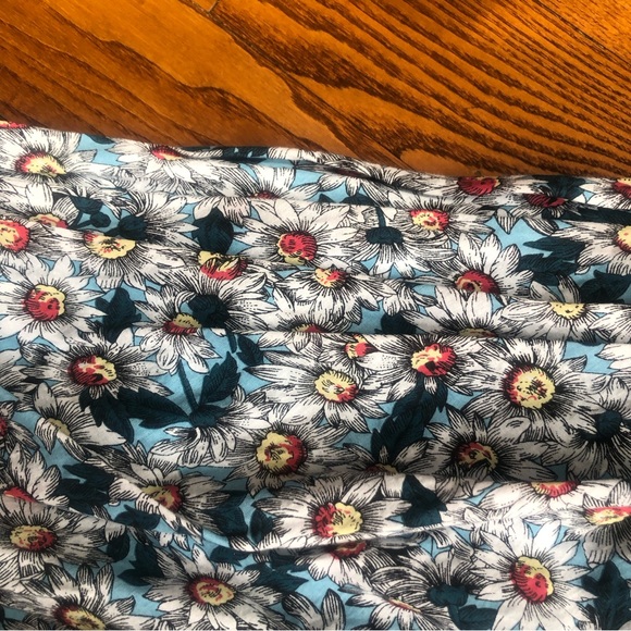 FLORAL DAISY SKIRT RUFFLE RUCHE SKIRT - Picture 3 of 16